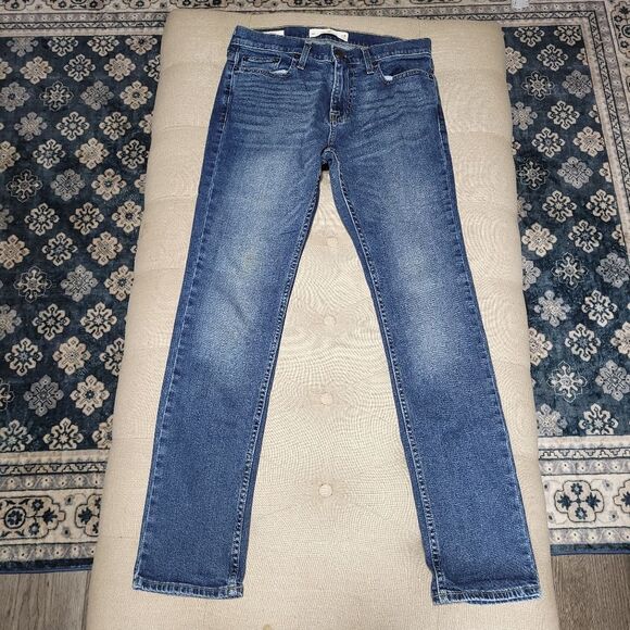 Hollister Skinny Jeans Epic Flex Medium Wash Mens 30x32 - Picture 2 of 9